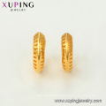 96536 Xuping 24K gold Plated costume African style Huggie earrings